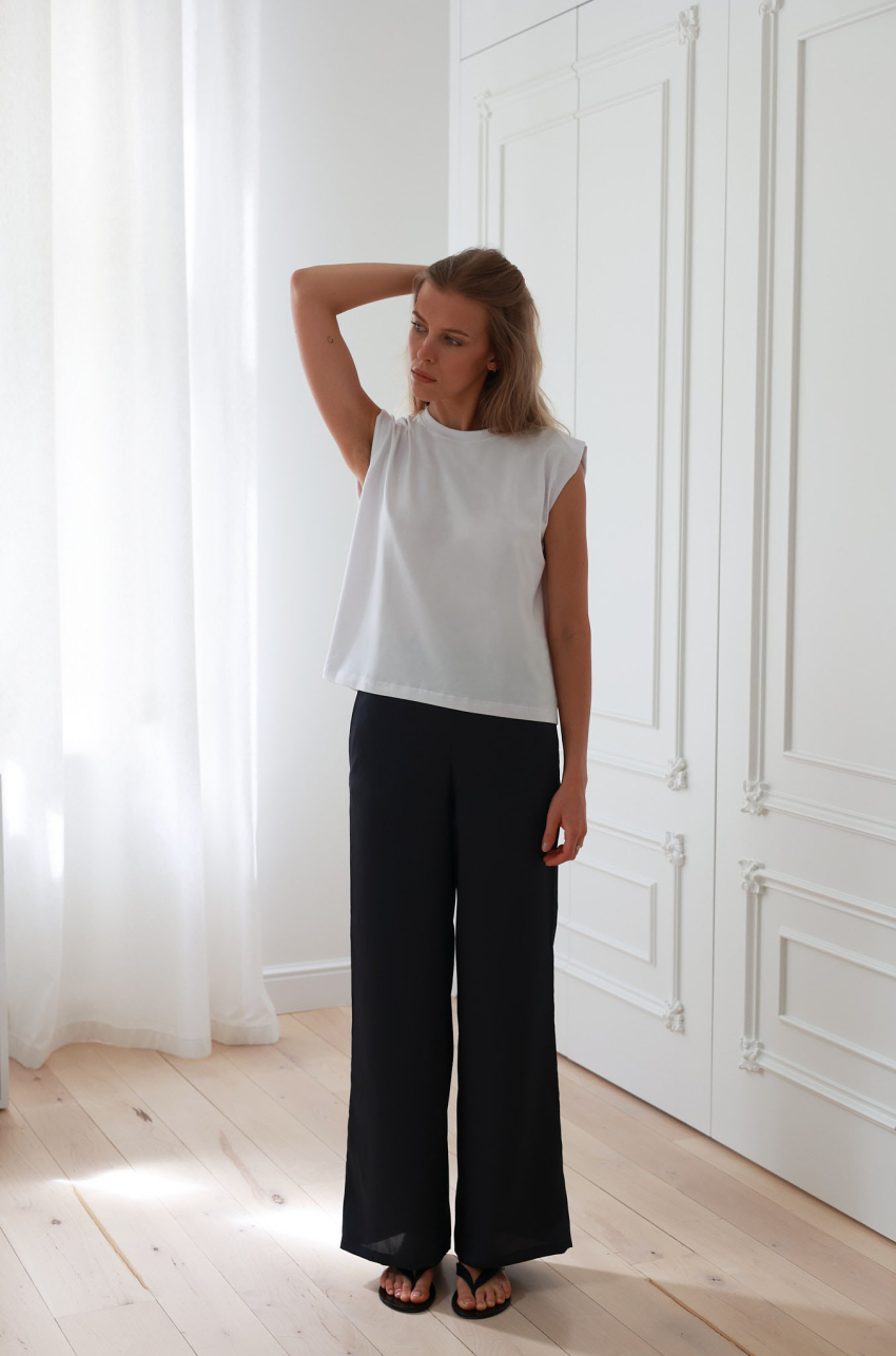 Top Fargo long biały