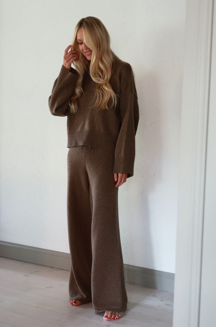 PREMIUM Spodnie Halifax brązowe