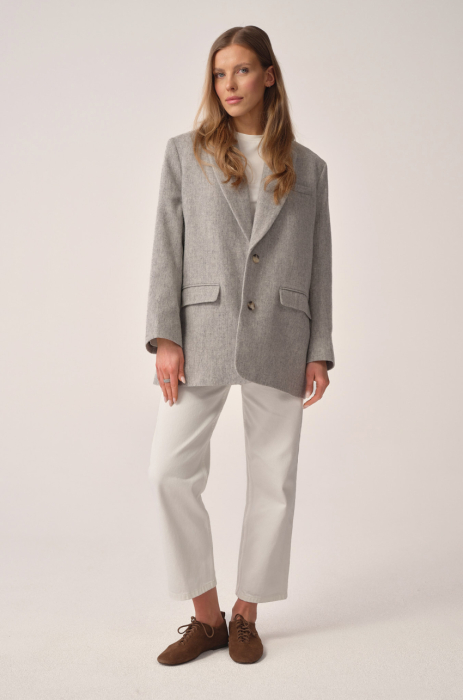 Marynarka Visby jasnoszara