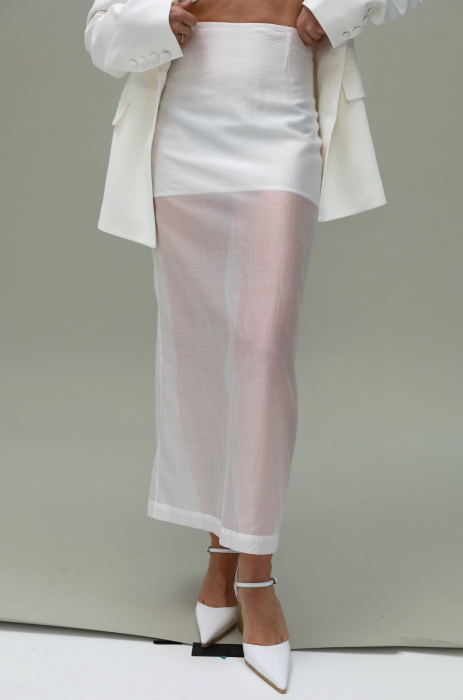 Spódnica Valbonne biała